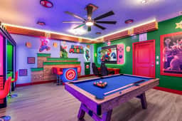 7BR Home | Themed Rooms + Game Room | Pool & Spa - Image 4