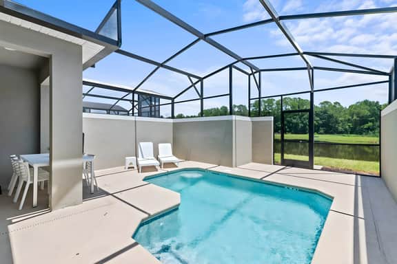 5BR lake view home w/ pool & resort perks