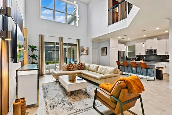 5BR Villa | Game Room + Spa | 12 Min to Disney